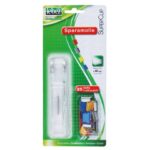 Sparamolle lebez Superclip fino a 30 ff. trasparente. Con 25 molle