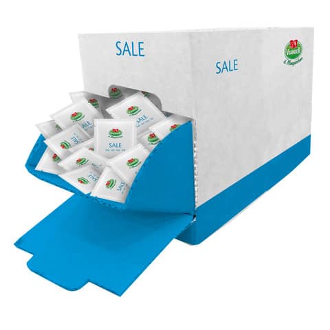 Sale ricristallizzato essiccato VIANDER essiccato in bustine monoporzione da 2 g