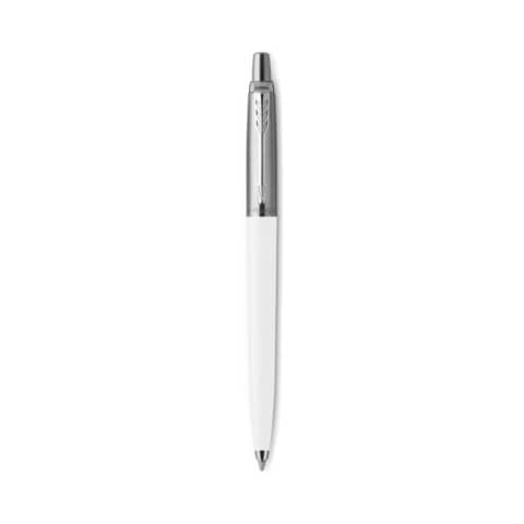 Penna a sfera Parker Jotter Original Plastic M fusto Bianco