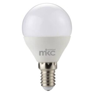Lampadina MKC Minisfera LED E14 430 lumen bianco caldo