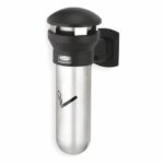 Posacenere da muro Rubbermaid Infinity nero H 46 cm - Ø 29,5 cm