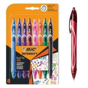 Penna gel a scatto BIC Gelocity Quick Dry 0,7 mm assortiti