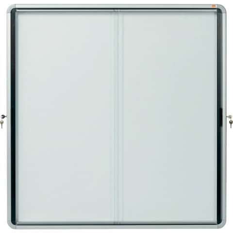 Bacheca magnetica con serratura Nobo Premium Plus 12xA4