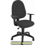 Sedia operativa girevole Unisit Metis MTPRO Eco Smart - rivestimento