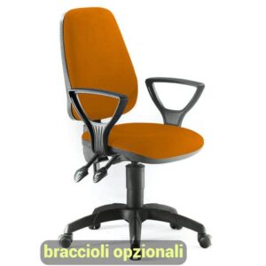 Sedia operativa girevole Unisit Leda LDAY Eco smart - schienale alto -