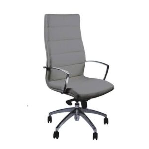 Poltrona direzionale girevole Unisit Aquarius AQPFA schienale alto - rivest.