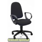 Sedia operativa girevole Unisit Jupiter JUSB/SB Eco smart rivestimento ignifugo
