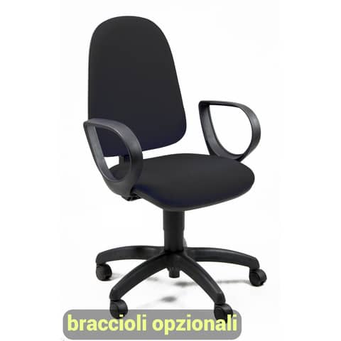 Sedia operativa girevole Unisit Jupiter JUSB/SB Eco smart rivestimento ignifugo