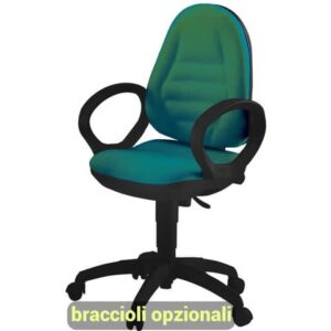 Sedia operativa girevole Unisit Metis MTA Eco Smart - rivestimento