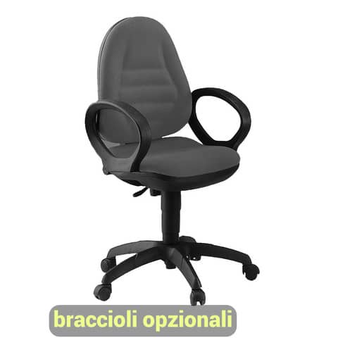 Sedia operativa girevole Unisit Metis MTA Eco Smart - rivestimento