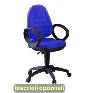Sedia operativa girevole Unisit Metis MTA Eco Smart - rivestimento