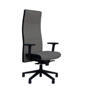 Poltrona direzionale girevole Unisit Next schienale alto regolabile - rivest.