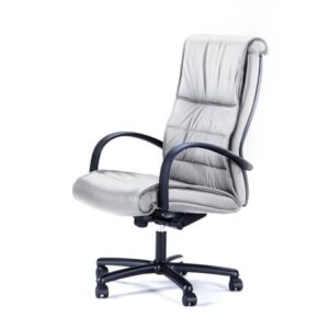 Poltrona direzionale girevole Unisit Gemini GMPY schienale fisso rivestimento