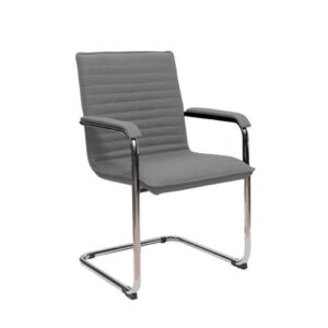 Visitor chair on sled base Unisit Cyndy CNS - fire retardant upholstery