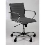 Poltrona direzionale girevole Unisit Pollux New PND schienale basso - rivest.