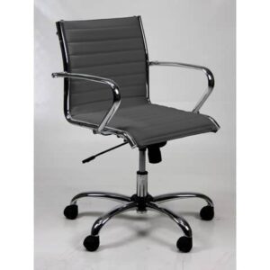 Poltrona direzionale girevole Unisit Pollux New PND schienale basso - rivest.