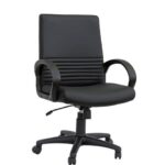 Poltrona Direzionale Unisit Chorus CHD Eco Smart ecopelle nero