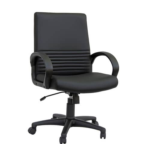 Poltrona Direzionale Unisit Chorus CHD Eco Smart ecopelle nero