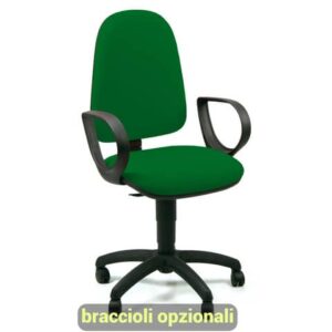 Sedia operativa girevole Unisit Jupiter JUSB/SB Eco smart - rivestimento Eco