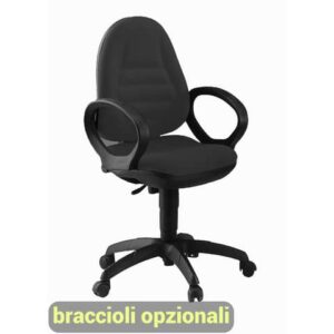 Sedia operativa girevole Unisit Metis MTA Eco Smart - rivestimento
