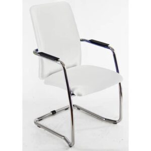 Sedia visitatore con slitta Unisit Lithium LTLTA schienale alto - rivest.