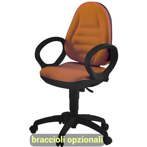 Sedia operativa girevole Unisit Metis MTA Eco Smart - rivestimento