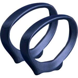 Coppia braccioli Unisit ACCBRLIF2 forma ovale - nero