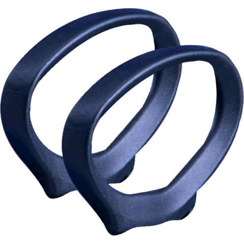 Coppia braccioli Unisit ACCBRLIF2 forma ovale - nero