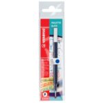 Palette Stabilo blue rollerball pen refill