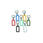 Lebez key tags 10x8.5 cm assorted 5 colours