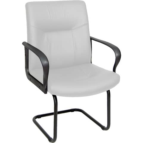 Sedia visitatore direzionale Unisit Eridanus ERV Eco Smart su slitta -