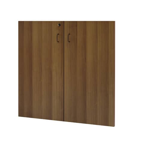 Coppia ante per mobile basso Frensy BYTE 90x90 cm noce tabacco