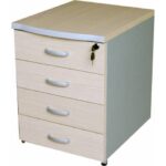 Frensy EMOTION 4-drawer chest 44x55x63 cm oak