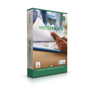 Carta per fotocopie A4 Burgo Repro Verde - High Quality 80 gr. bianca