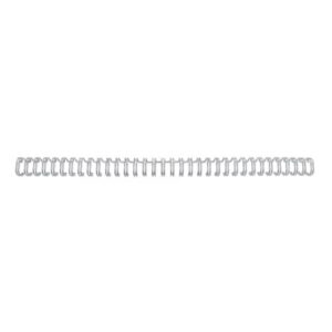 Spirali metalliche a 34 anelli GBC Wirebind 12 mm A4 argento - fino a 115