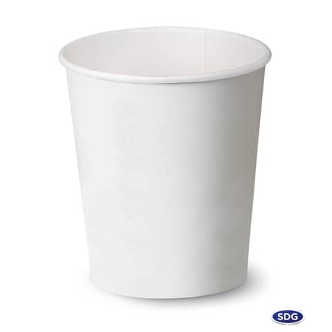 Bicchiere 3oz (85ml) Bianco in cartoncino Scatolificio del Garda