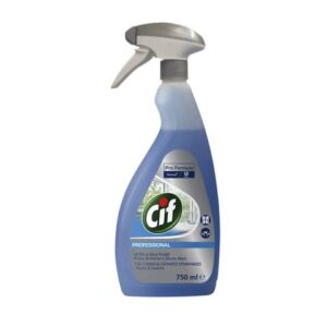 Detergenti per vetri e specchi Cif blu flacone 750 ml