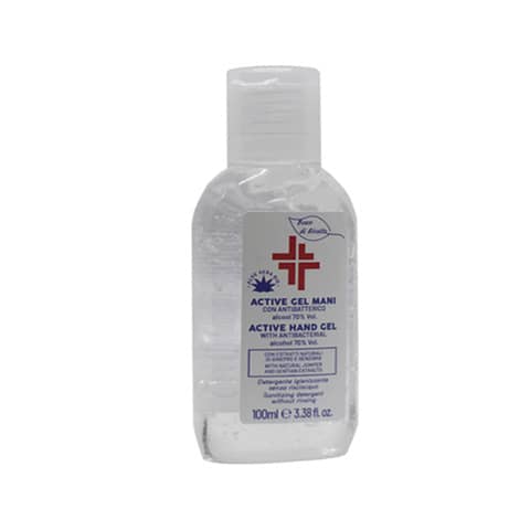 Gel igienizzante mani (alcol 70%) 100 ml - Active linea Bosco di Rivalta -