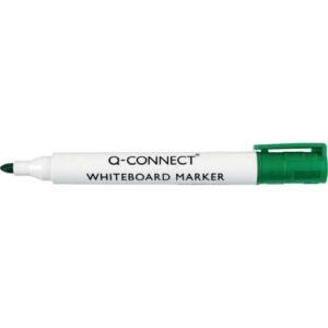 Q-Connect whiteboard marker round tip 2-3 mm green