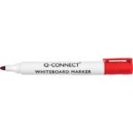 Q-Connect whiteboard marker round tip 2-3 mm red