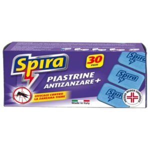 Piastrine antizanzare Spira per elettroemanatori a piastrine e bi-uso
