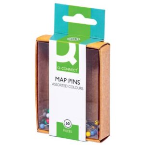 Spilli cartografici Q-Connect 15 mm colori assortiti