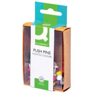 Spilli per bacheca Q-Connect colori assortiti
