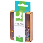 Spilli a testa sferica Q-Connect 30 mm assortiti