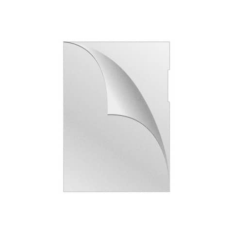 Q-Connect 22x30 cm thick L-shaped envelopes - transparent