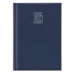 Agenda 2025 Settimanale 17x24 cm Gommato blu