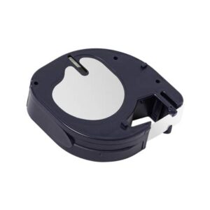 Nastro per etichettatrice Q-Connect compatibile con Dymo LetraTag - plastica