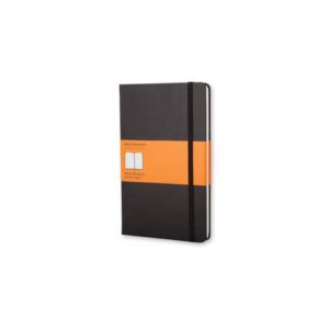 Moleskine large ruled notebook 13x21 cm hardcover black