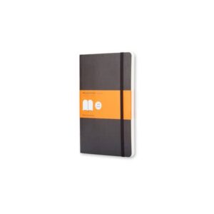 Moleskine large ruled notebook 13x21 cm soft cover black