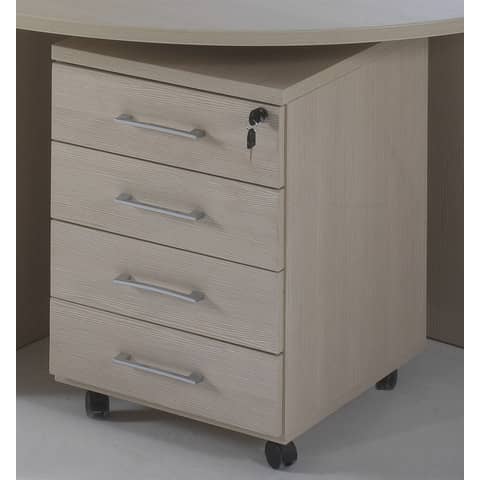 Cassettiera 4 cassetti Frensy Larix 44x52x63 cm larice